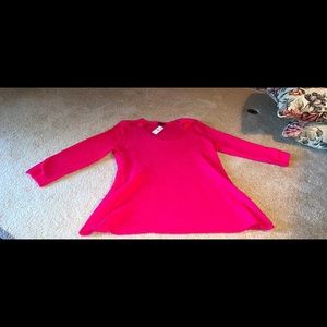 Talbot Women's Pink Cotton Sweater - NEW!